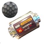 VF Silver silencer 30 cm / diameter 18 cm / flange 100 mm